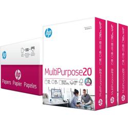 HP Multipurpose Copy Paper, 96 Bright, 8.5x11”,3 Ream