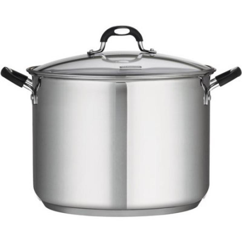 Tramontina 18/10 Stainless Steel 16-Quart Covered Stockpot