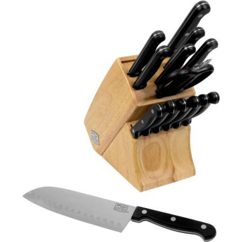 Chicago Cutlery Essentials 15-Piece Block Set