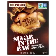 Sugar in the Raw Turbinado Cane Sugar, 100 pack, 16 oz