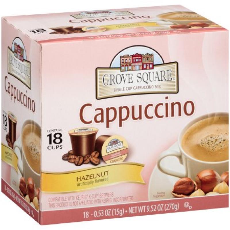Grove Square® Hazelnut Cappuccino 9.52 oz. Box