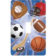 Sports Single Toggle Light Switch Cover