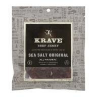 Krave Sea Salt Original Beef Jerky, 2.7 oz