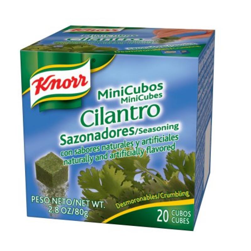 Knorr MiniCube Bouillon, Cilantro, 20 Ct