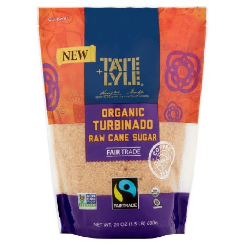 Tate & Lyle Organic Turbinado Raw Cane Sugar, 24 oz