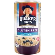 Quaker Oats Select Starts Quick 1-Minute Oats, 18 oz