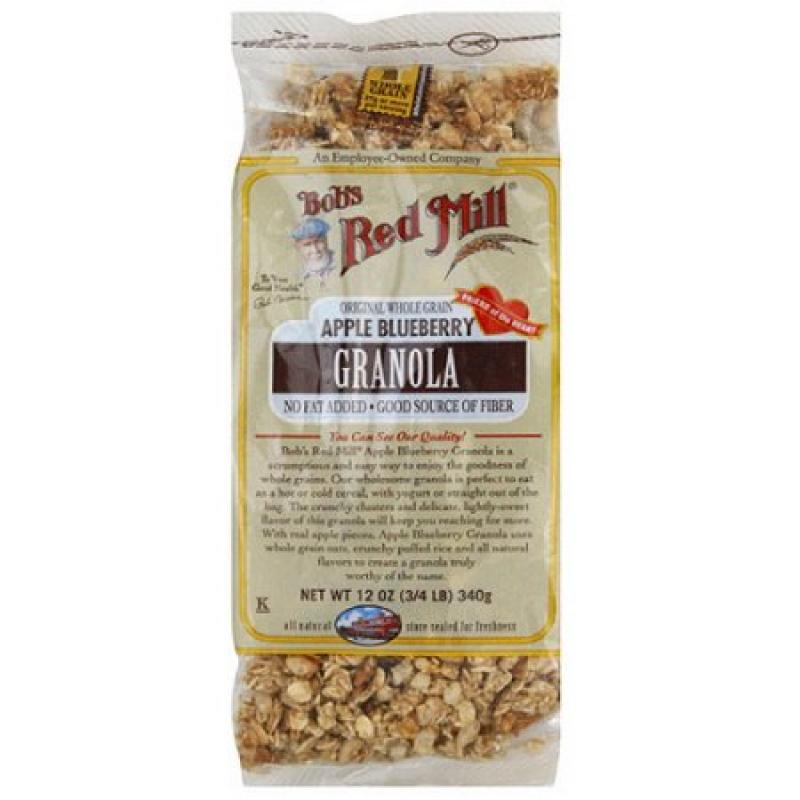 Bob&#039;s Red Mill Apple Blueberry Granola, 12 oz (Pack of 4)