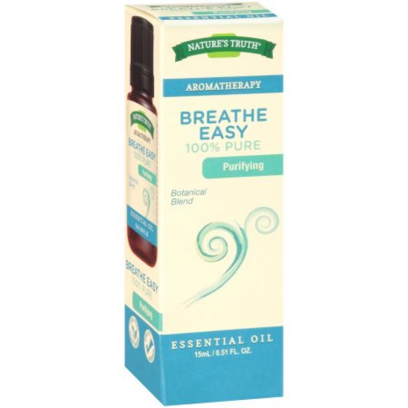 Nature&#039;s Truth® Aromatherapy Breathe Easy 100% Pure Essential Oil 0.51 fl. oz. Box