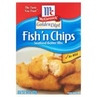 McCormick Golden Dipt Fish &#039;n Chips Seafood Batter Mix, 10.0 OZ