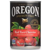 Oregon Fruit Produ cts Pitted Red Tart Cherries in Water, 14.5 oz