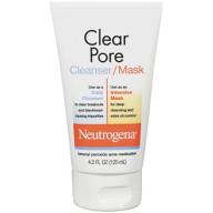 Neutrogena Clear Pore Cleanser/Mask, 4.2 Fl. Oz.