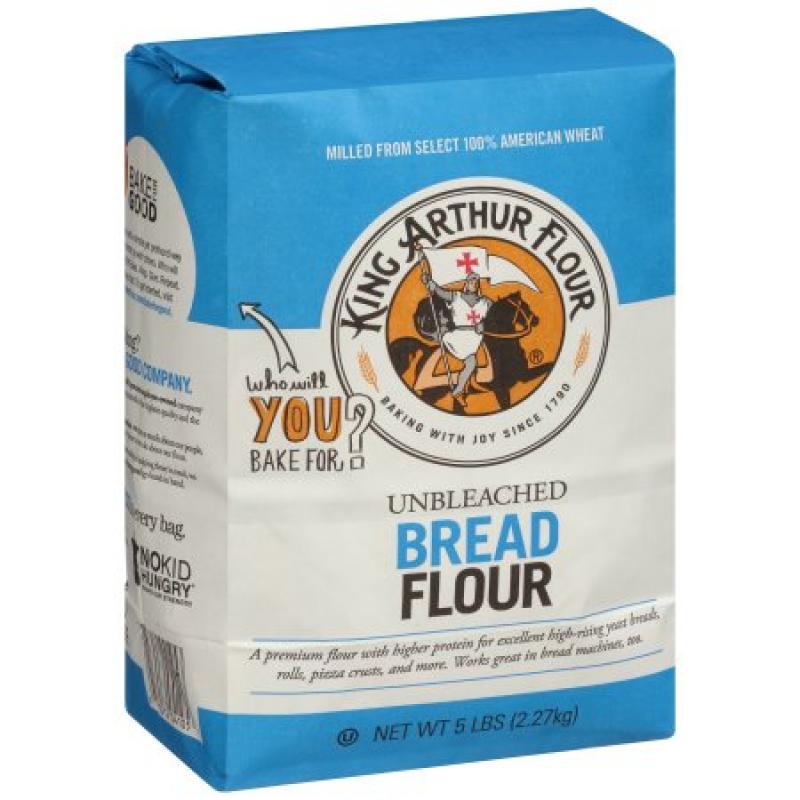 King Arthur Flour Unbleached Bread Flour 5 lb. Bag