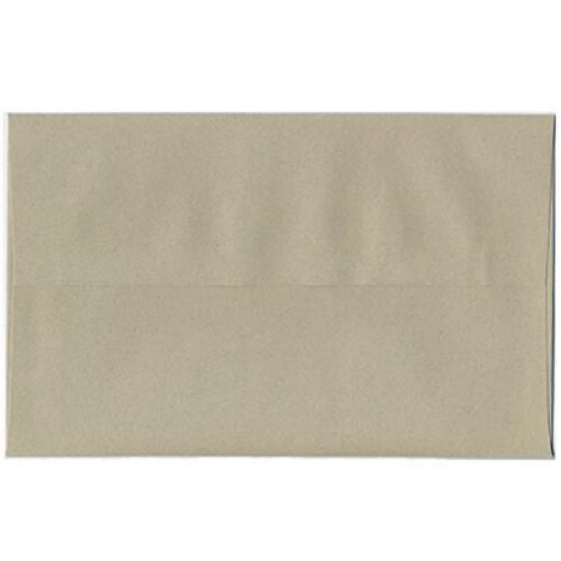 JAM Paper® - A10 (6 x 9 1/2) Sage Green Passport Recycled Envelope - 25 envelopes per pack