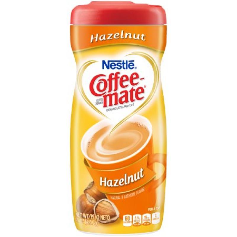 COFFEE-MATE Hazelnut Powder Coffee Creamer 15 oz. Canister