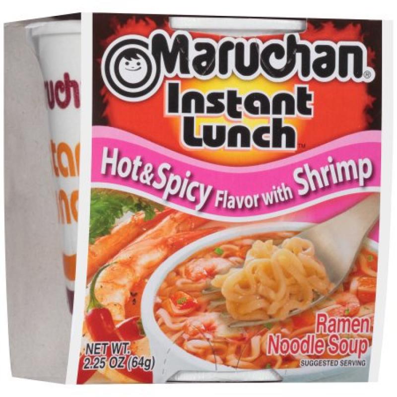Maruchan® Instant Lunch™ Hot & Spicy Flavor with Shrimp Ramen Noodles 2.25 oz. Microcup