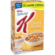 Kellogg's Special K Breakfast Cereal, Oats & Honey, 18.5 Oz