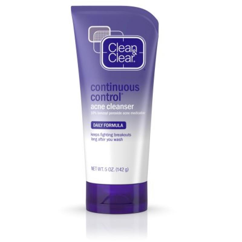 Clean & Clear Continuous Control Acne Cleanser, 5 Fl. Oz