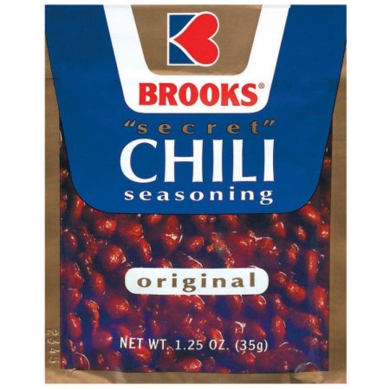 Brooks Chili "Secret" Original Seasoning 1.25 Oz Packet