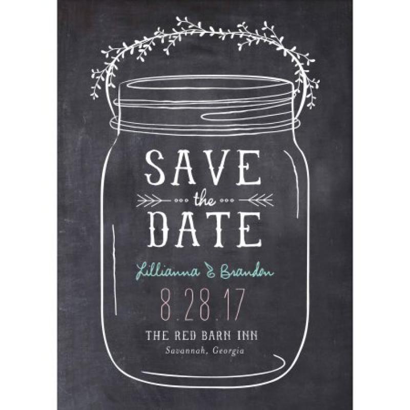 Mason Jar Standard Save the Date