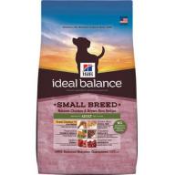 Hill&#039;s Ideal Balance Adult Small Breed Natural Chicken & Brown Rice Recipe Dry Dog Food, 15 lb bag