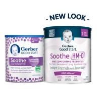 Gerber Good Start Soothe Non-GMO Powder Infant Formula, Stage 1, 12.4 oz
