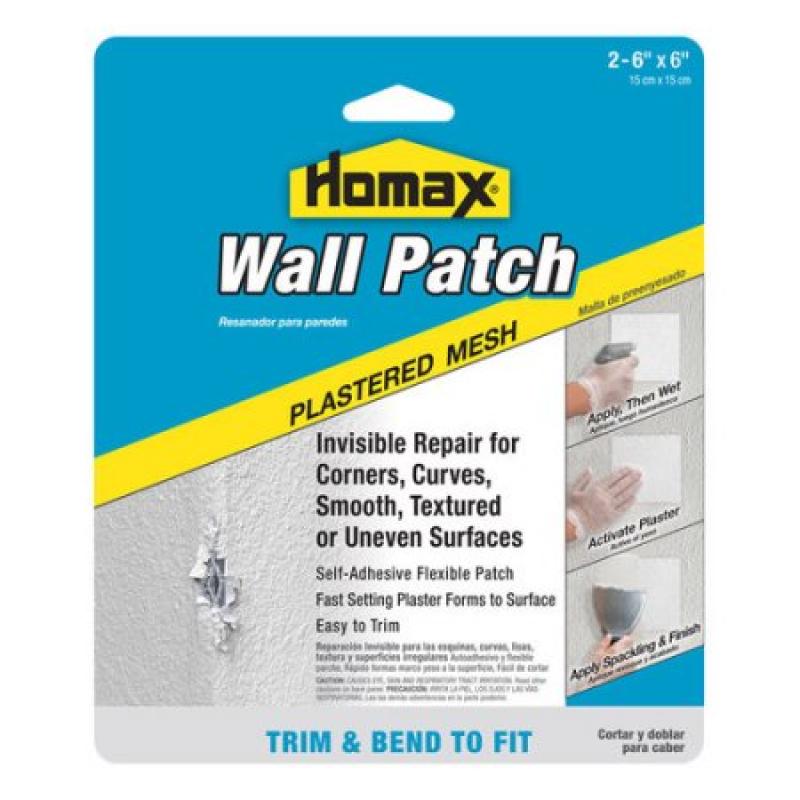 Homax Pre-Plastered Wall Patches, 2pk