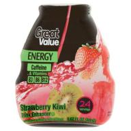 Great Value Energy Strawberry Kiwi Drink Enhancer, 1.62 fl oz