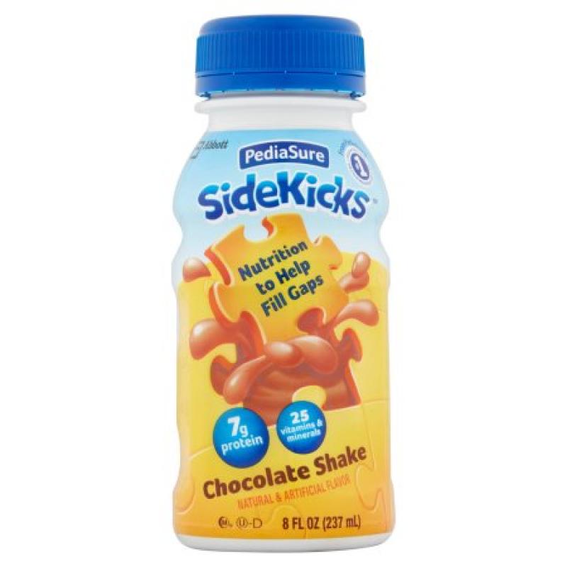 PediaSure Sidekicks Nutrition Shake For Kids, Chocolate, 8 fl oz (Pack of 6)