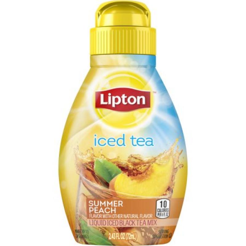 Lipton Summer Peach Liquid Iced Tea Mix, 2.43 oz