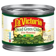 La Victoria Mild Fired Roasted Diced Green Chiles 4 oz