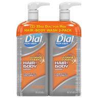 Dial for Men Ultimate Clean Hair + Body Wash, Ultimate Clean (35 fl. oz., 2 pk.)