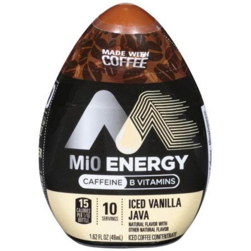 MiO Energy Iced Vanilla Java Iced Coffee Concentrate, 1.62 Oz Bottle