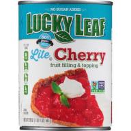 Lucky Leaf® Lite Cherry Fruit Filling & Topping 20 oz. Can