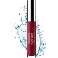 Neutrogena Hydro Boost Hydrating Lip Shine, 80 Deep Cherry, 0.10 oz