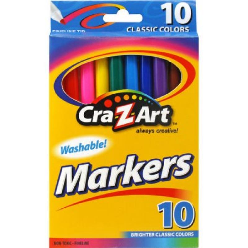 Cra-Z-Art Classic Fineline Markers, 10pk