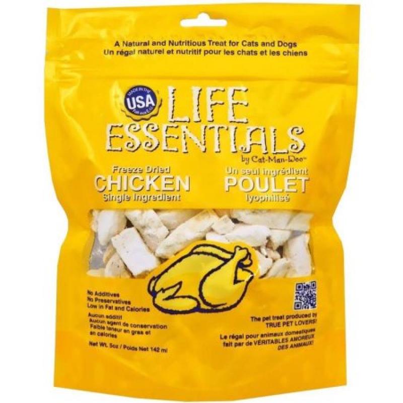 Cat-Man-Doo Life Essentials All Natural Chicken Treats, 5 oz