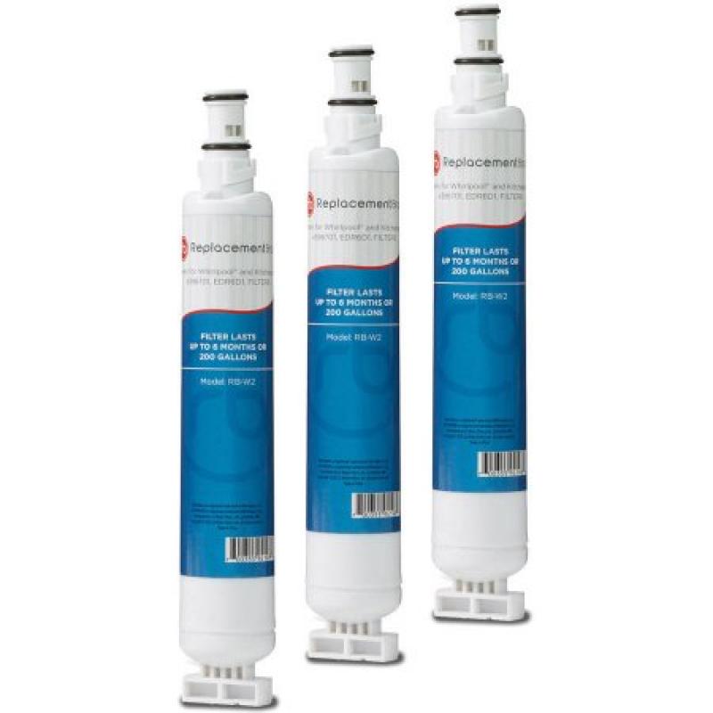 Whirlpool 4396701 Comparable Refrigerator Water Filter, 3pk
