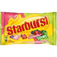 Starburst Sweets + Sours Fruit Chews Candy, 14 oz