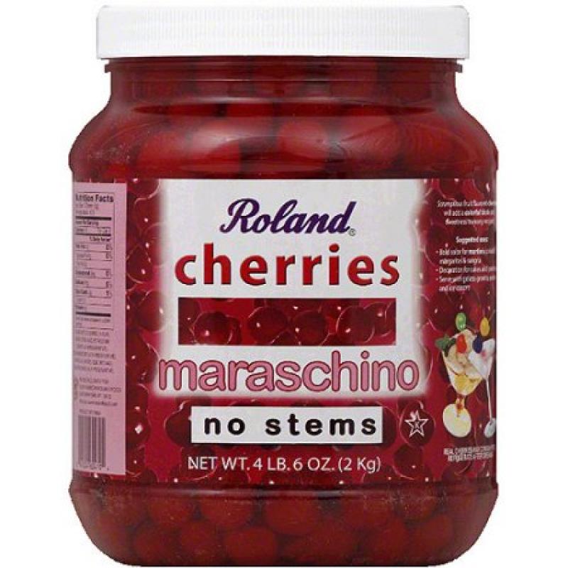 Roland Maraschino Cherries, 70 oz, (Pack of 6)