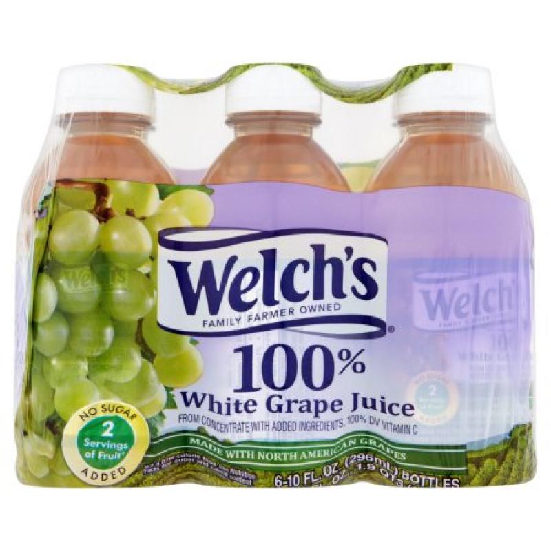 Welch&#039;s 100% White Grape Juice 6 Pack