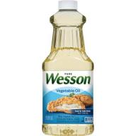 Wesson Pure 100% Natural Vegetable Oil, 48 Fl Oz