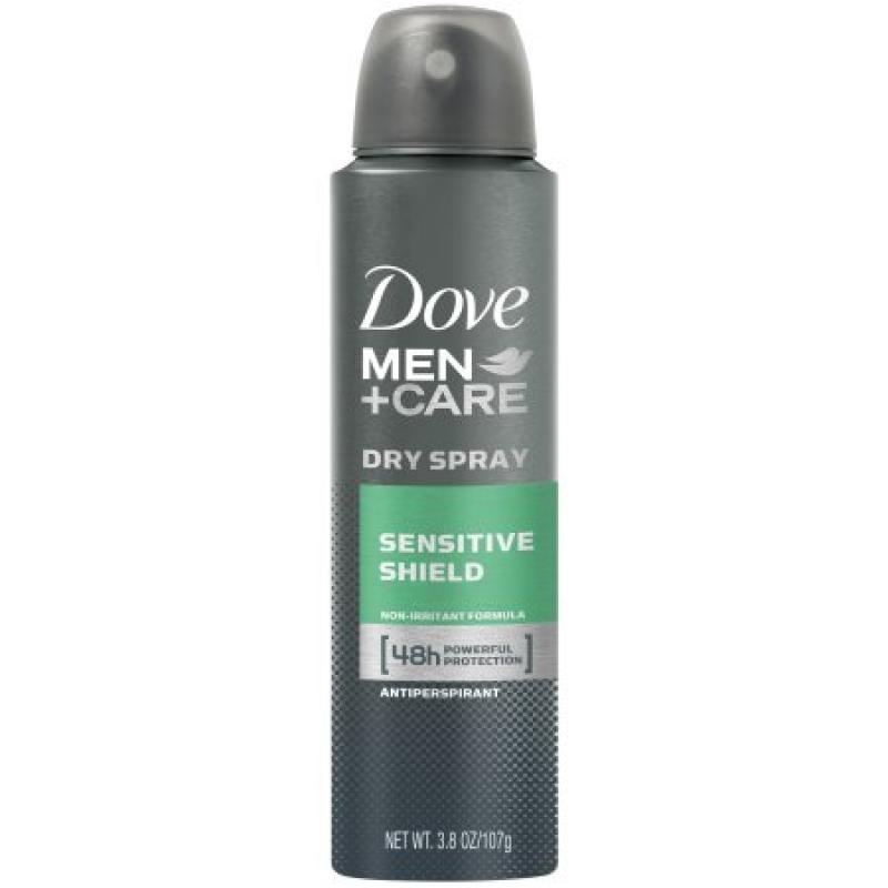 Dove Men + Care Dry Spray Antiperspirant, Sensitive Shield 3.80 oz