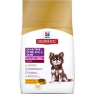Hill&#039;s Science Diet Adult Small & Toy Breed Sensitive Stomach & Skin Chicken Meal & Barley Recipe Dry Dog Food, 15 lb bag