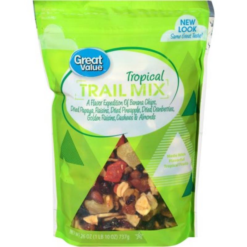 Great Value Tropical Trail Mix, 26 oz