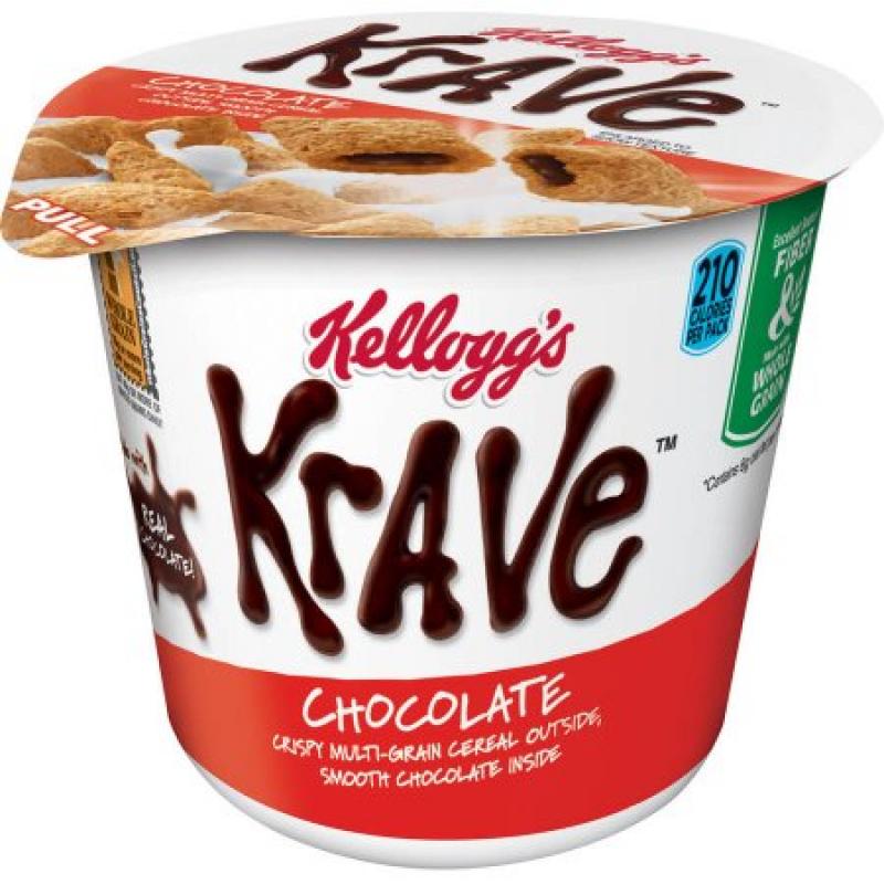 Kellogg&#039;s Krave Chocolate Cereal, 1.87 oz, 12 count