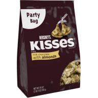 Hershey's Kisses with Almonds Chocolate Candy, 35 oz