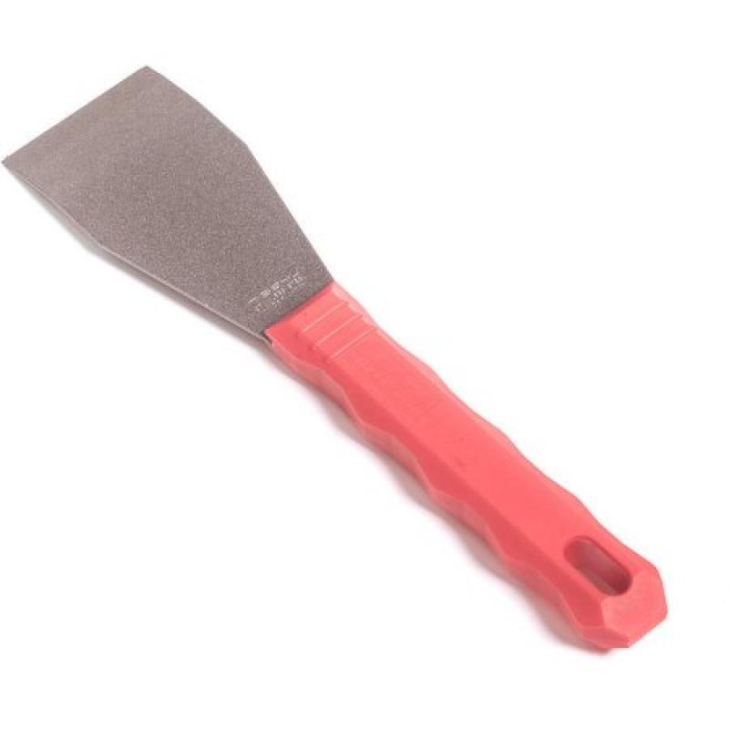 Nisaku Stainless Steel Fluorine Coated Curved Scraper Knife, 2" Blade