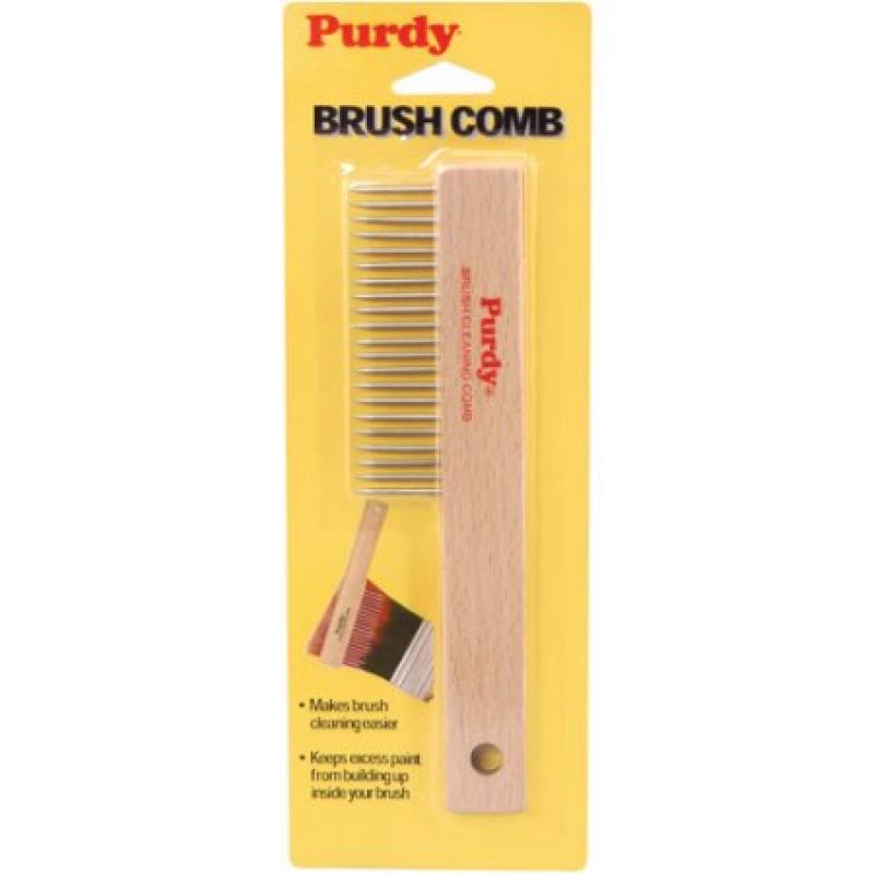 Purdy 068010 Brushcomb with Wood Handle