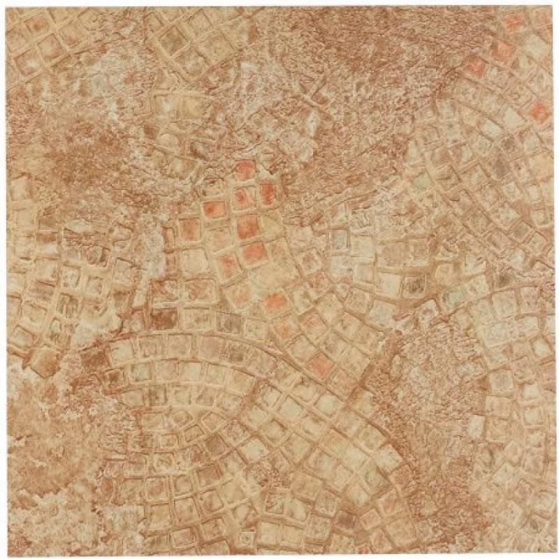 NEXUS Ancient Beige Mosaic 12x12 Self Adhesive Vinyl Floor Tile - 20 Tiles/20 Sq.Ft.