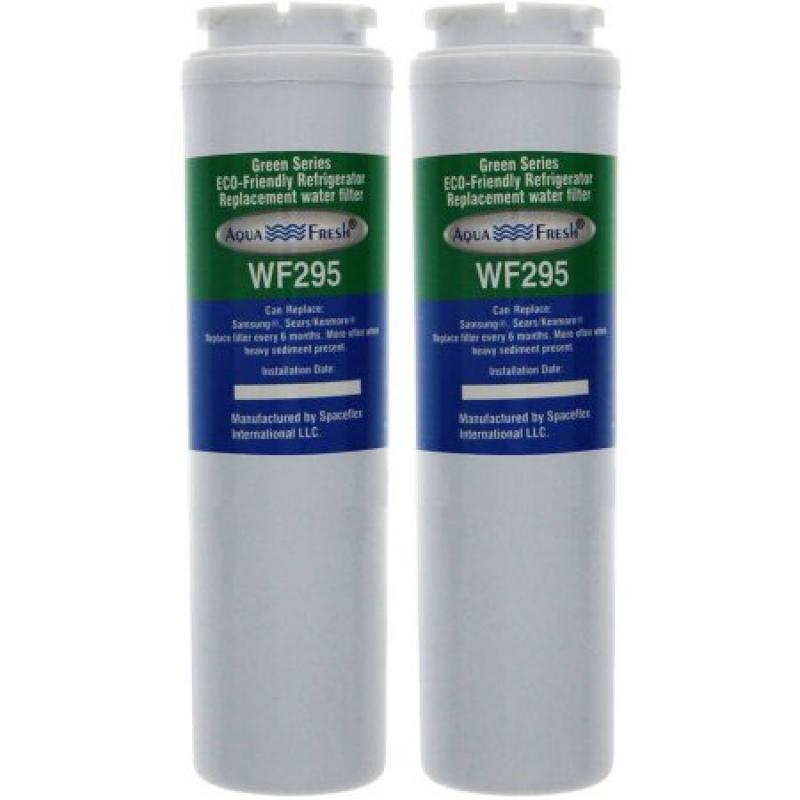 AquaFresh WF295, Maytag UKF8001, EDR4RXD1 Comparable Refrigerator Water Filter, 2-Pack